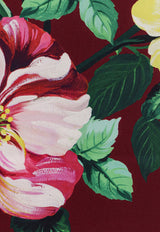 Dolce & Gabbana Floral Print Foulard Scarf Multicolor FN090RGDB7H_HR4YG