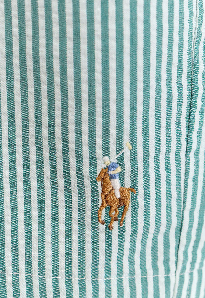 Polo Ralph Lauren Striped Swim Shorts Green 710834828_005