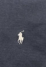 Polo Ralph Lauren Logo Embroidered Crewneck Sweatshirt Gray 710916689_006