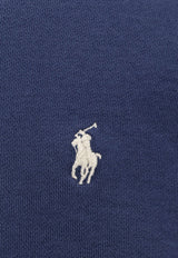 Polo Ralph Lauren Logo Embroidered Crewneck Sweatshirt Blue 710916689_017