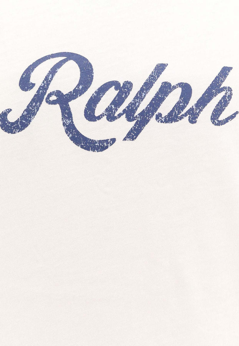 Polo Ralph Lauren Logo Print Crewneck T-shirt White 710936401_002