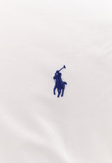 Polo Ralph Lauren Logo Embroidered Long-Sleeved Shirt White 710928254002_002