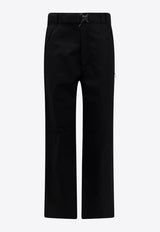 C.P. Company Metropolis Wide-Leg Cargo Pants Black 16CLPA030A006450A_999