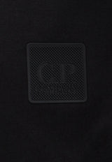 C.P. Company Metropolis Logo Patch Sweatshirt Black 16CLSS017A006452W_999