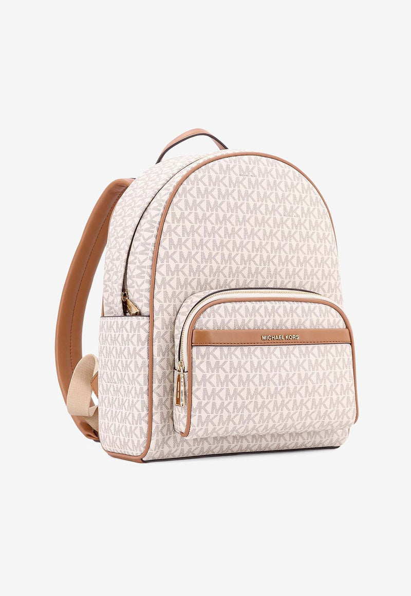 Michael Kors Medium Bex Coated Canvas Backpack Beige 30S4G8XB2B_149