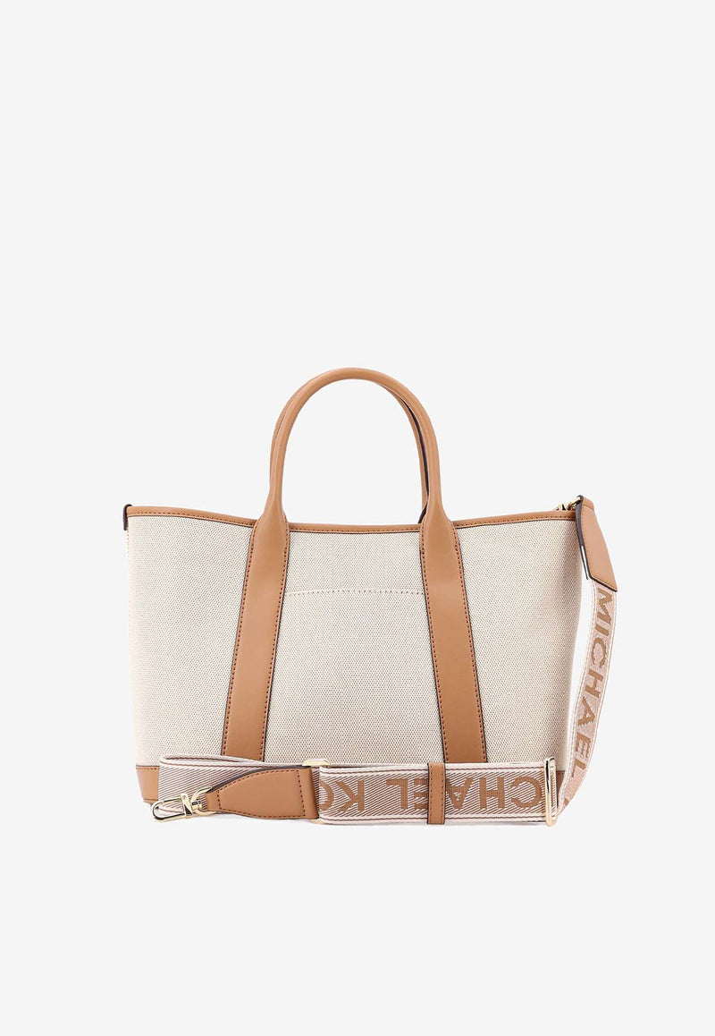 Michael Kors Medium Luisa Canvas Tote Bag Beige 30S4G99S8O_006