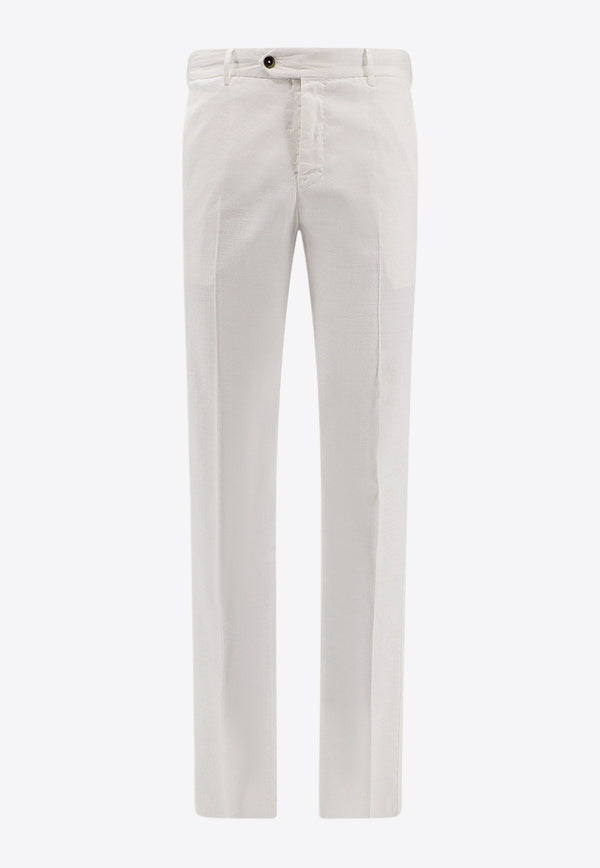 PT Torino Straight-Leg Tailored Pants White COVTJGZ20CL1NK17_N010