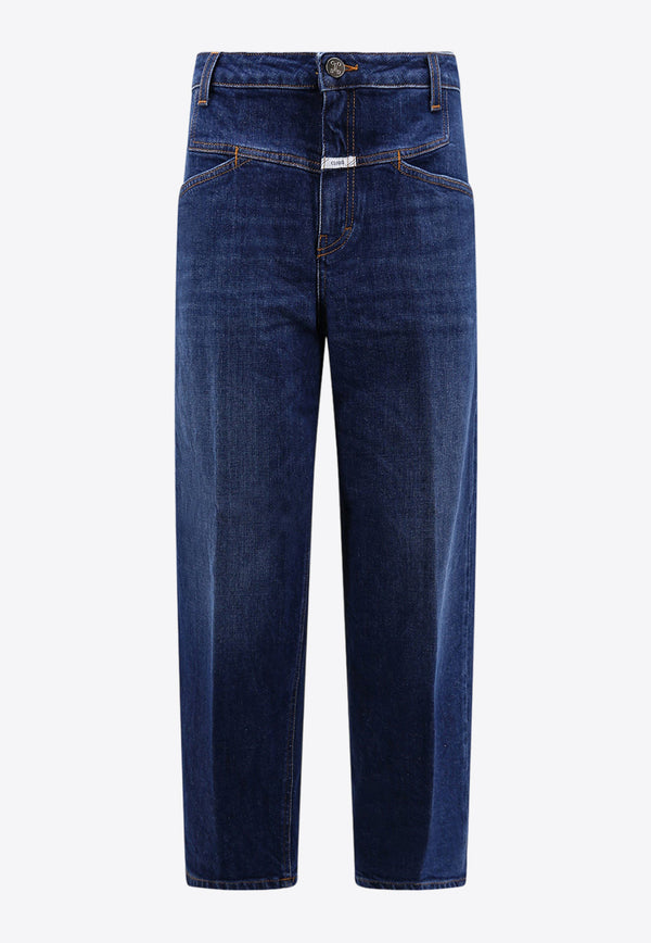Closed Straight-Leg Jeans with  Blue C2214705E3R_DBL