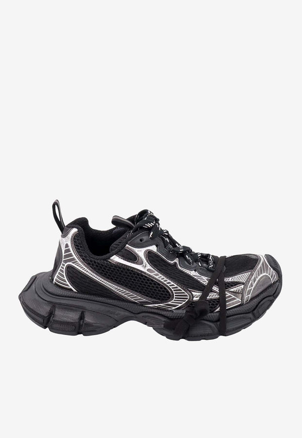 Balenciaga 3XL Worn-Out Nylon and Mesh Sneakers Black 734734W3XL1_1090