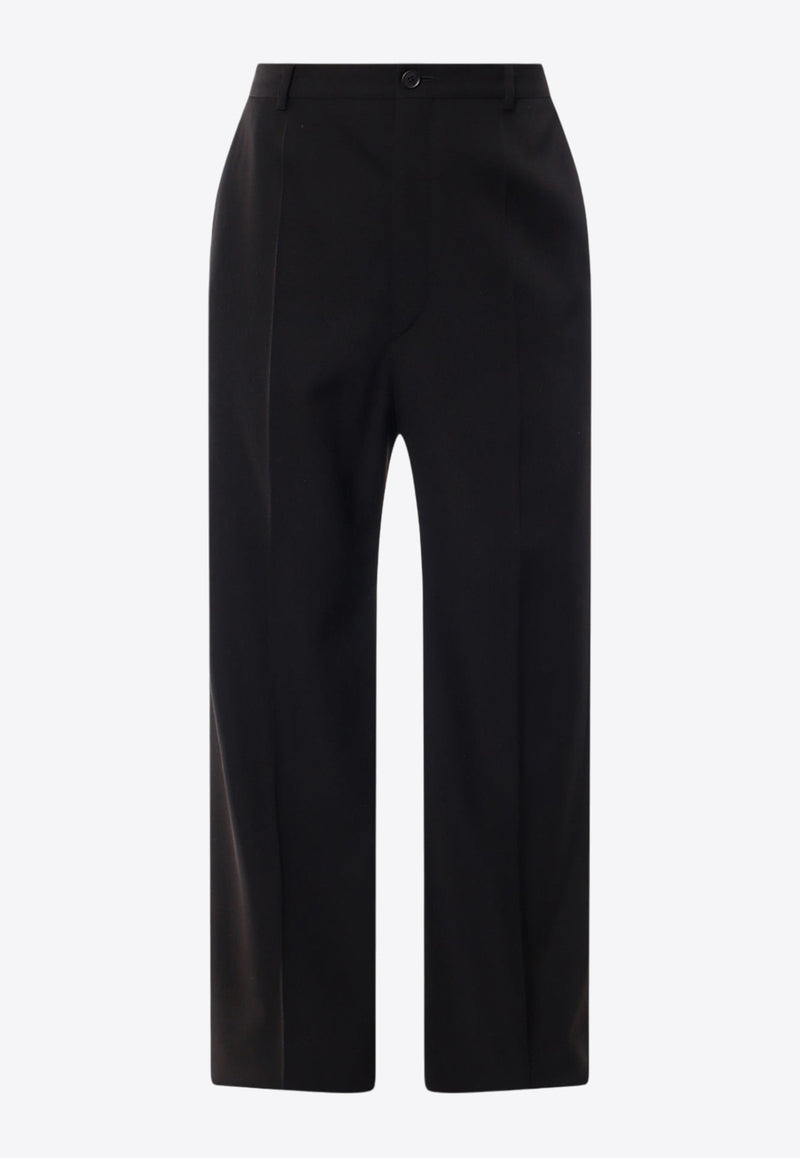 Balenciaga Tailored Wool Pants Black 773246TNT39_1000