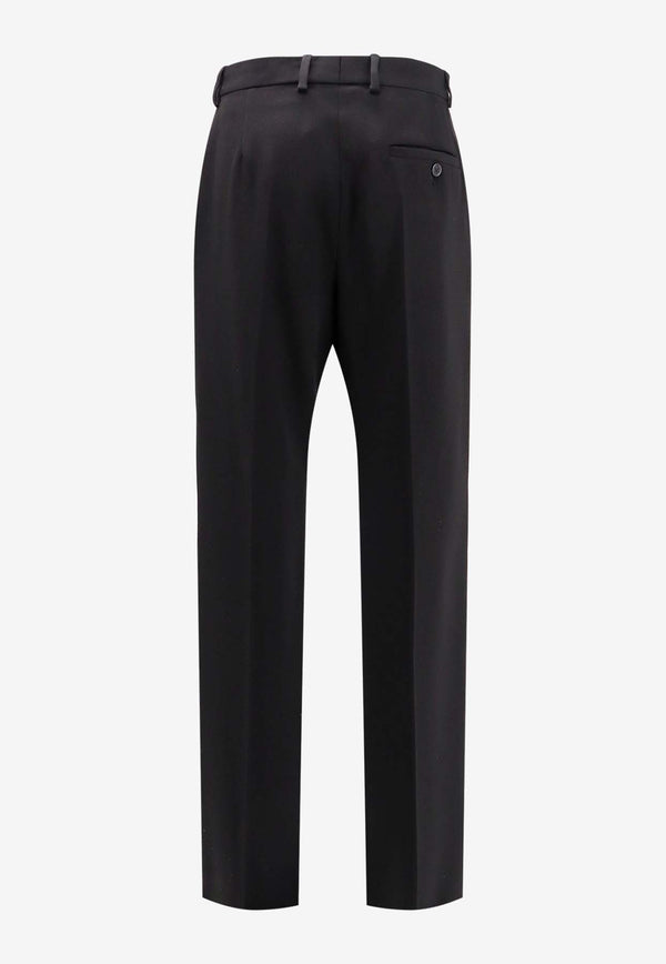 Balenciaga Straight-Leg Tailored Pants Black 773343TNT39_1000