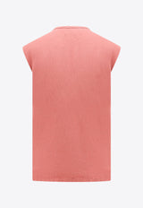 AMARÁNTO Logo Label Crewneck T-shirt Pink B6B0012_BLUSH