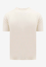 Roberto Collina Basic Crewneck T-shirt White RT20021_01