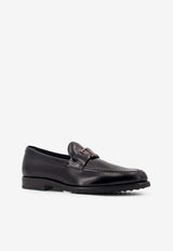 Tod's T Timeless Calf Leather Loafers Black XXM0ZF0FX20HBT_B999