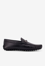 Tod's City Gommino Calf Leather Loafers Black XXM42C0ID31D90_B999