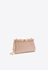 Dolce & Gabbana Small Marlene Satin Shoulder Bag Beige BB7635A7630_8H056