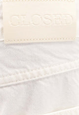 Closed Logo Patch Wide-Leg Pants White C2293111W2D_200