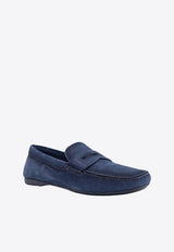 Church's Silverston Leather Penny Loafers Blue EDB1479AHZ_F0ABM