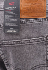 Levi's 502 Straight-Leg Jeans Gray 29507142032_1420