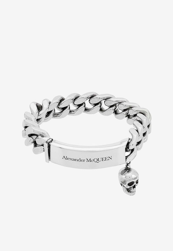 Alexander McQueen Identity Chain Bracelet Silver 554452J160Y_0446