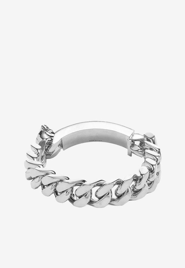 Alexander McQueen Identity Chain Bracelet Silver 554452J160Y_0446