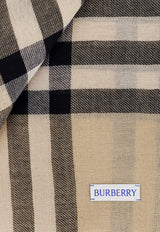 Burberry Checked Wool Scarf 8085069_A2021