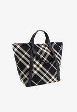 Burberry Festival Checked Tote Bag 8086476_A1189