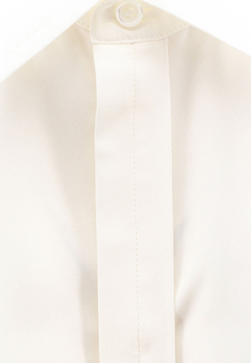 Burberry Long-Sleeved Silk Shirt 8087449_A1454