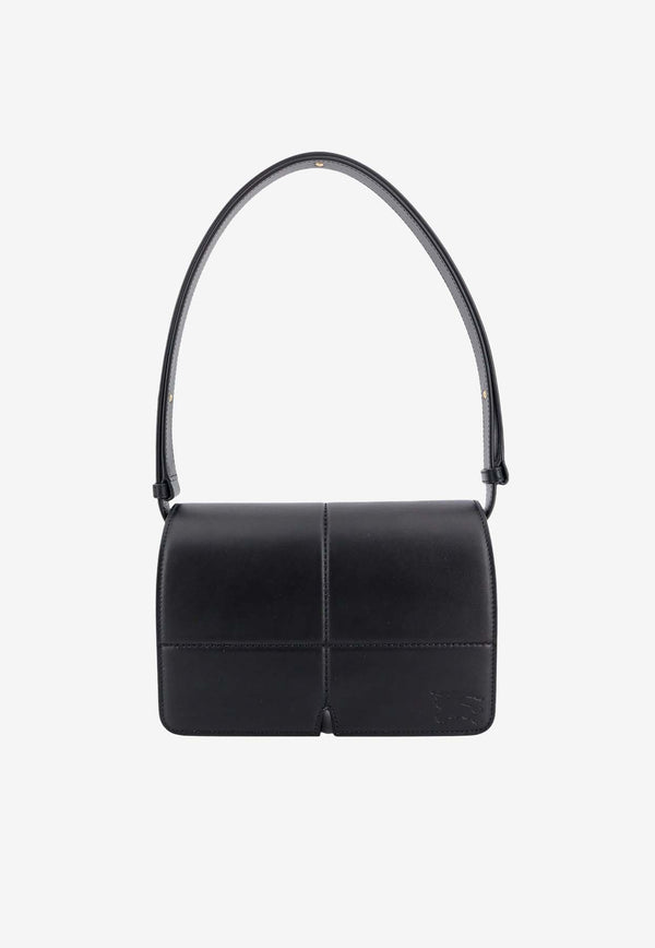 Burberry Snip Leather Shoulder Bag Black 8088916_A1189