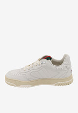 Gucci Re-Web Leather Low-Top Sneakers White 785728AADJ9_9097