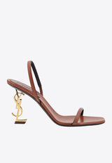 Saint Laurent Opyum 85 Calf Leather Sandals Caramel 786512DWEAC_6036