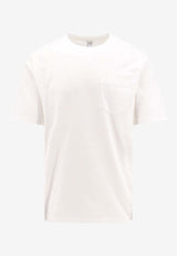 Berluti Pocket Logo Crewneck T-shirt White R27JRS110001_000