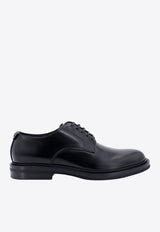 Dolce & Gabbana Brushed Leather Derby Shoes Black A10840A1203_80999