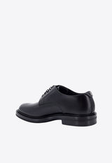 Dolce & Gabbana Brushed Leather Derby Shoes Black A10840A1203_80999