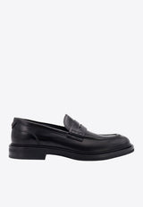 Dolce & Gabbana Brushed Leather Loafers Black A30267A1203_80999