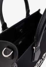 Dolce & Gabbana Logo Print Canvas Tote Bag Black BM2272AG182_8B956