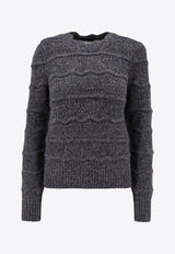 Isabel Marant Etoile Othona Embroidered Sweater Gray PU0555FAA1L68E_02DG