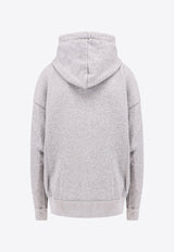 Isabel Marant Etoile Mansel Logo Hooded Sweatshirt Gray SW0001FAA1M07E_GYWH