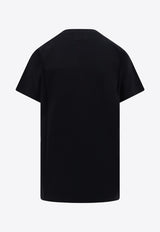 Isabel Marant Etoile Aby Logo T-shirt Black TS0070FAA1N98E_01BK