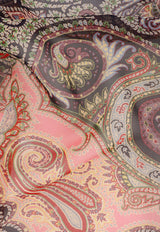 Etro Paisley Print Silk Scarf Multicolor WATA0010AS270_X0884