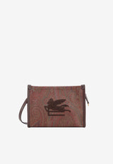 Etro Paisley Jacquard Pegaso Pouch Brown WP2C0014AA001_M0019