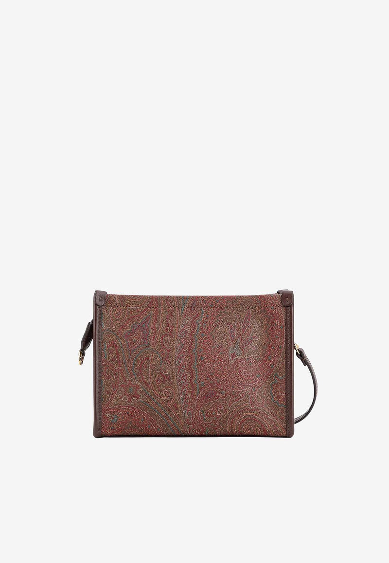 Etro Paisley Jacquard Pegaso Pouch Brown WP2C0014AA001_M0019