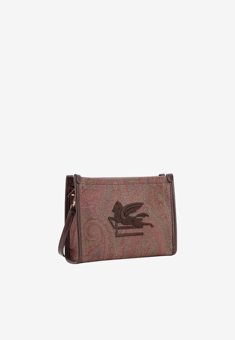 Etro Paisley Jacquard Pegaso Pouch Brown WP2C0014AA001_M0019