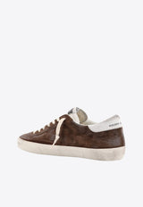 Golden Goose DB Super-Star Distressed Suede Sneakers Brown GMF00101F006151_55377