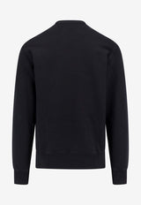 Golden Goose DB Star Print Crewneck Sweatshirt Black GMP01223P000525_90100