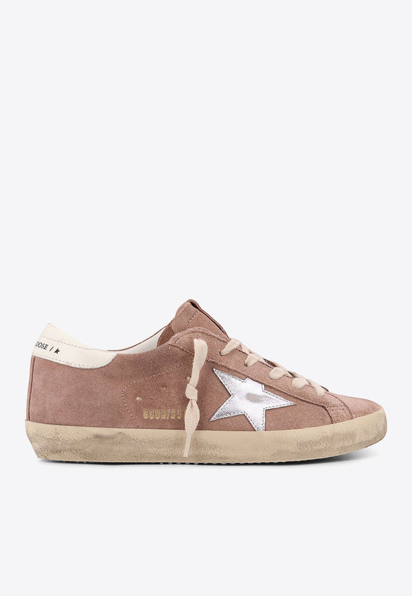 Golden Goose DB Super-Star Suede Low-Top Sneakers Pink GWF00101F006159_25737