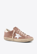 Golden Goose DB Super-Star Suede Low-Top Sneakers Pink GWF00101F006159_25737