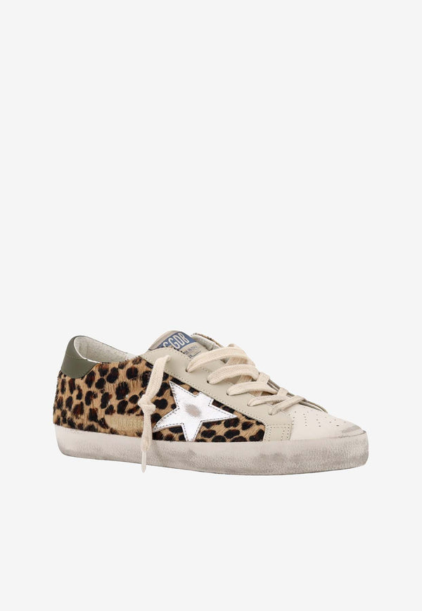 Golden Goose DB Superstar Animal Print Leather Sneakers GWF00101F006117_82703
