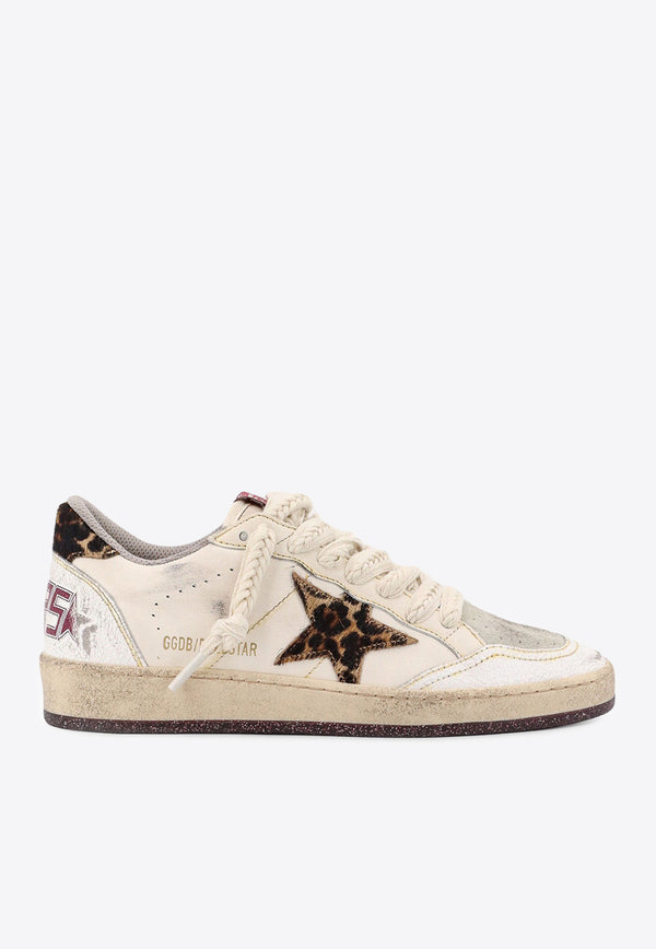 Golden Goose DB Ball Star Vintage Low-Top Sneakers White GWF00117F006150_10366