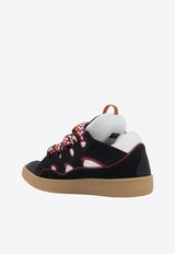 Lanvin Curb Low-Top Sneakers Beige FMSKRK11DRAG_B817